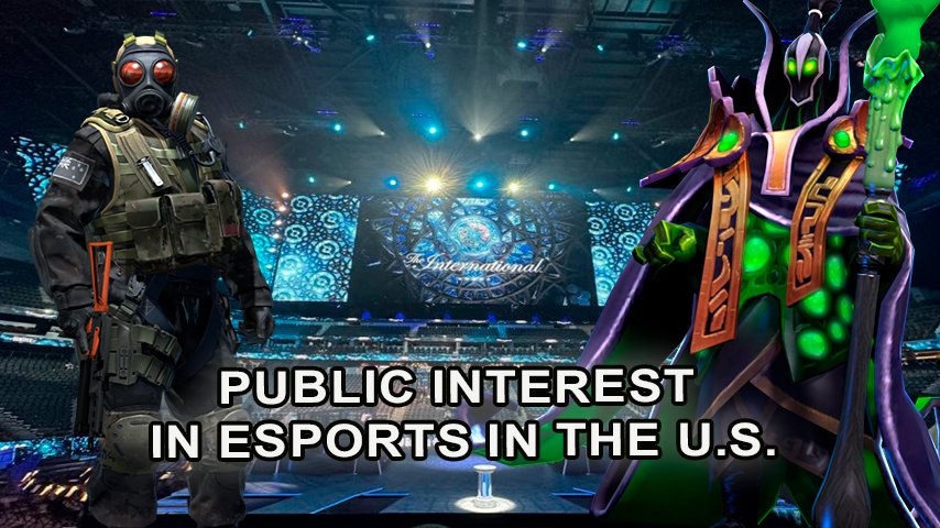 Dynamic crowd at esports event in the USA, 2023