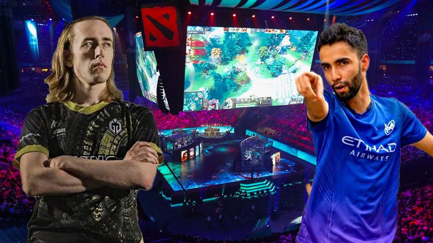 Quinn and SumaiL Dota 2