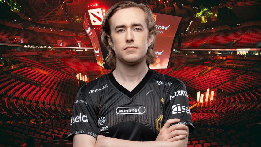 Quinn arrived at The International 2025