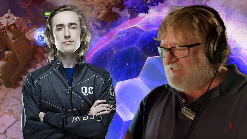 Quinn and Gaben Dota 2