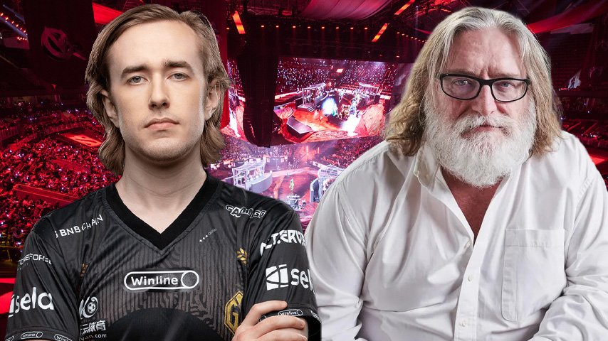 Quinn and Gaben Dota 2