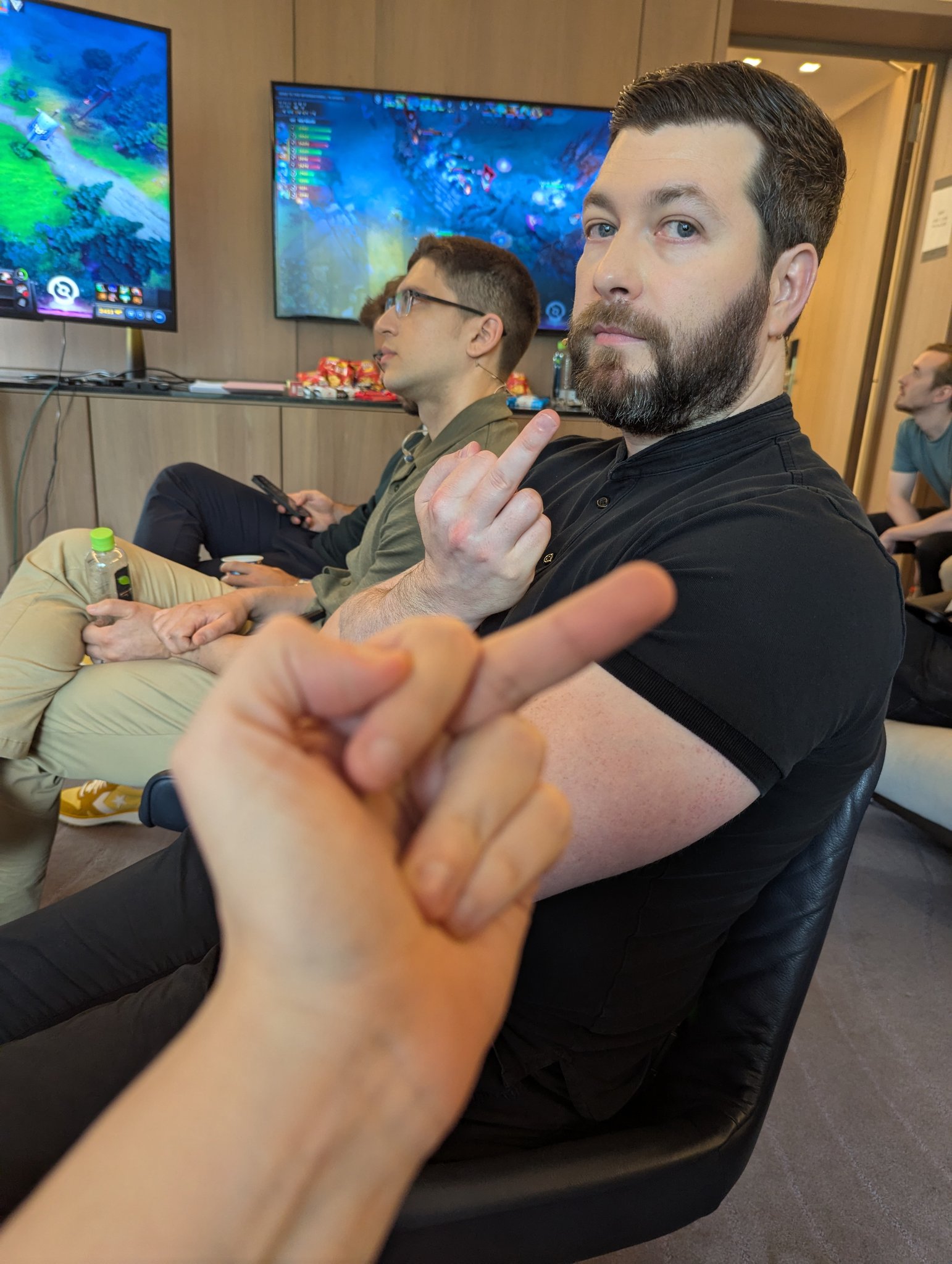 Quinn in The International 2025 studio