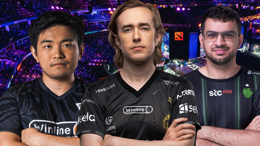 Sneyking, Malr1ne and ATF Team Falcons