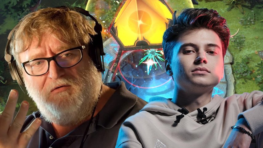 Gaben and RAMZES666 Dota 2