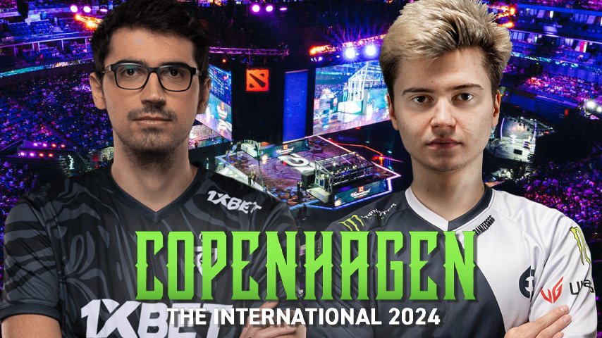 Saksa and RAMZES666 The International 2024