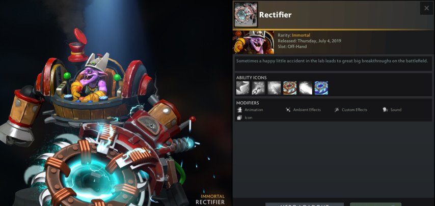 Rectifier skin for Timbersaw