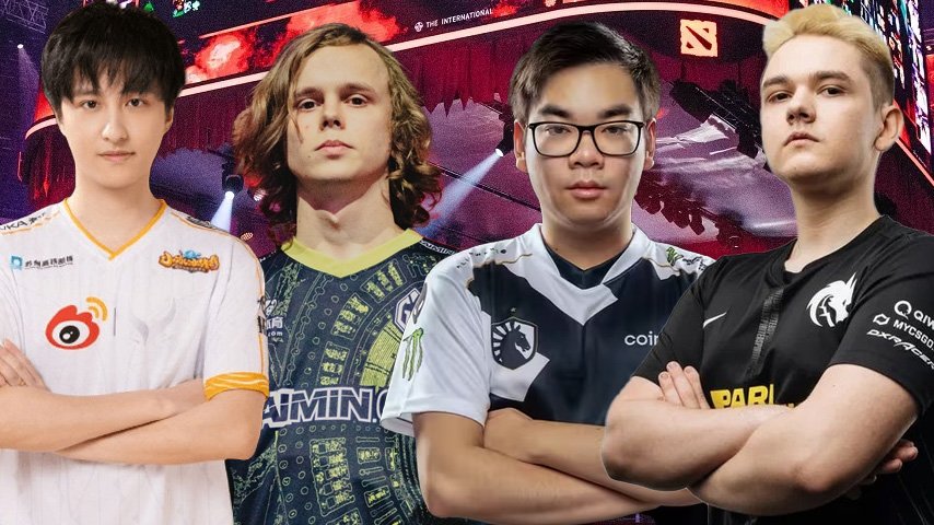 Ame, Dyrachyo, Micke and Yatoro Dota 2