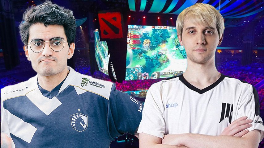 Insania and Arteezy Dota 2