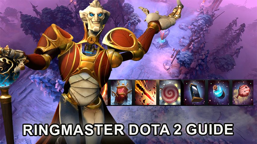 RingMaster from Dota 2 uses fear and crowd control abilities to dominate the battlefield.