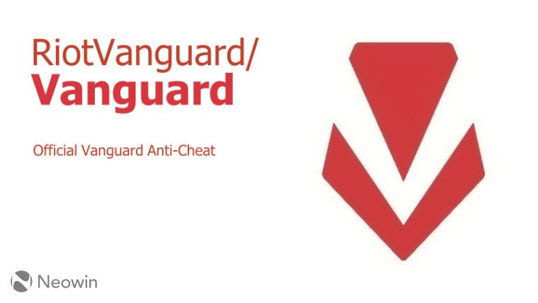 Riot Vanguard anti cheat Valorant
