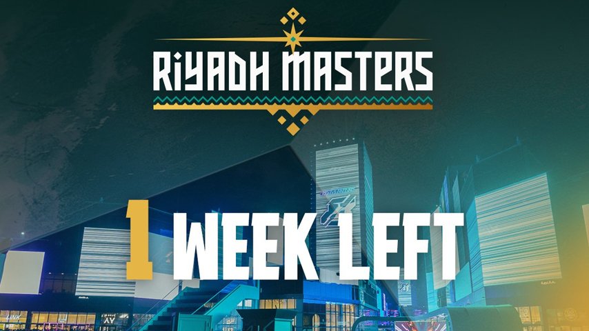 Riyadh Masters осталась 1 неделя
