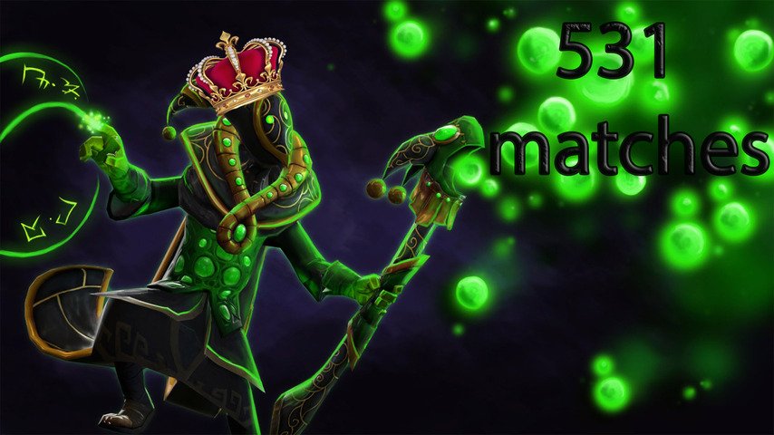 rubick king 531 matches on pro scene 2023