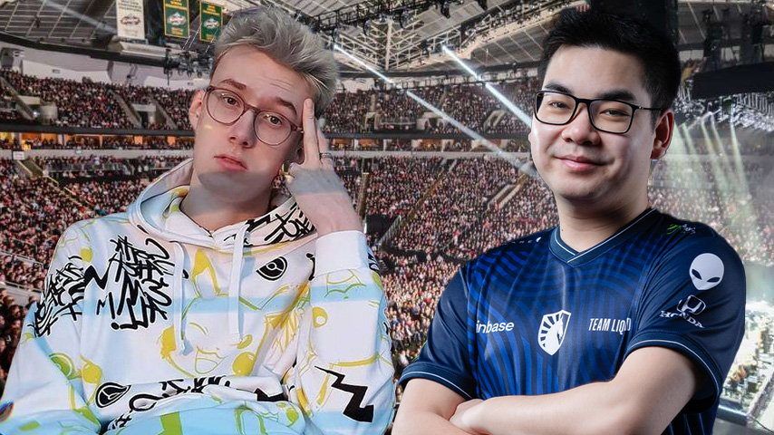 Saberlight and Micke Team Liquid