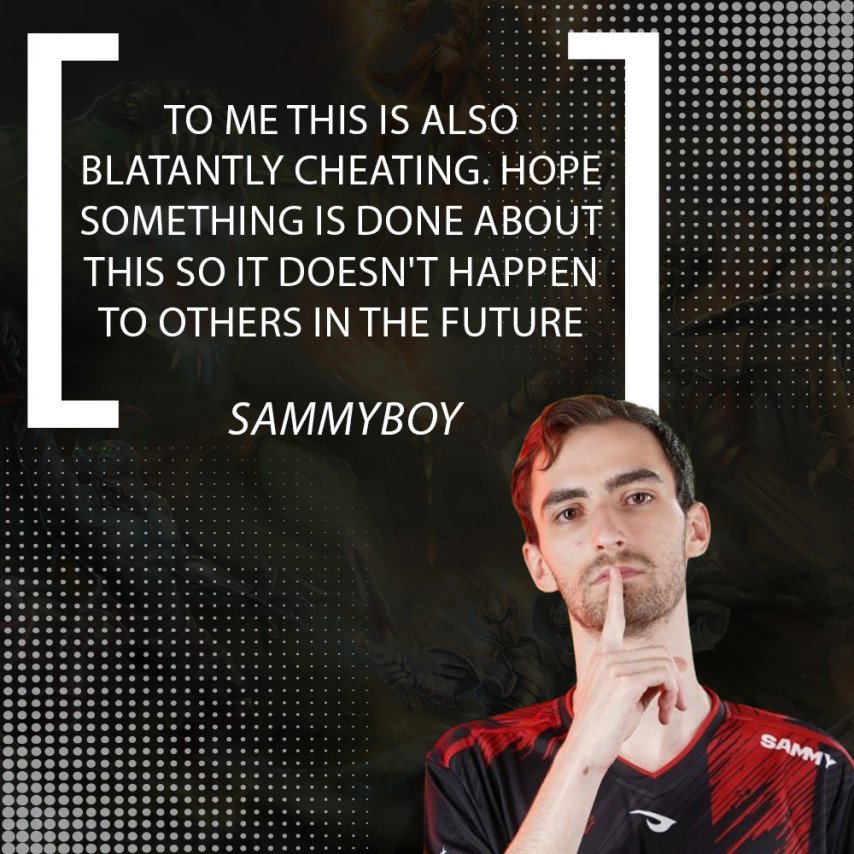 Sammyboy о BOOM Esports