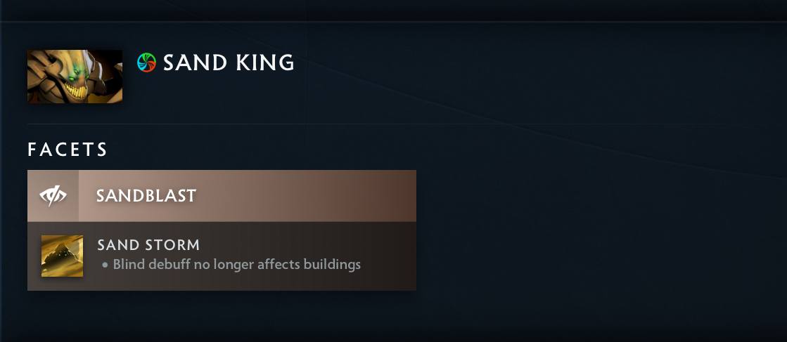 Sand King Patch 7.39e