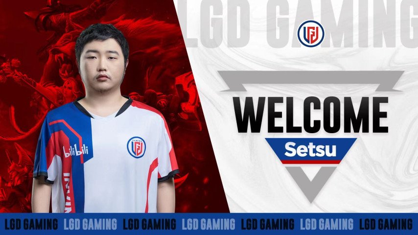Setsu replace Emo in LGD Gaming