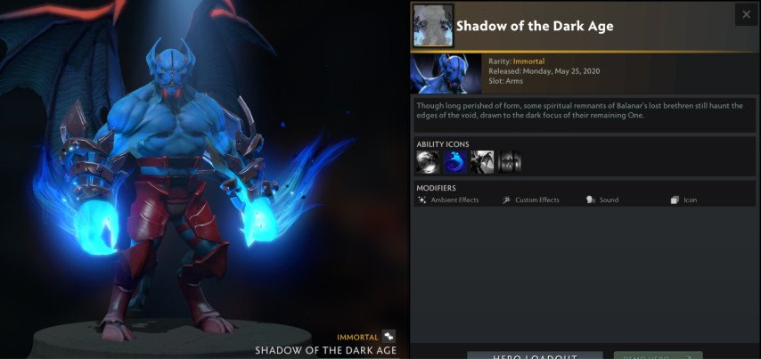 Shadow of the Dark Age skin for Night Stalker