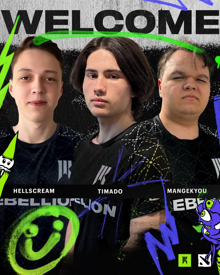 Shopify Rebellion New roster