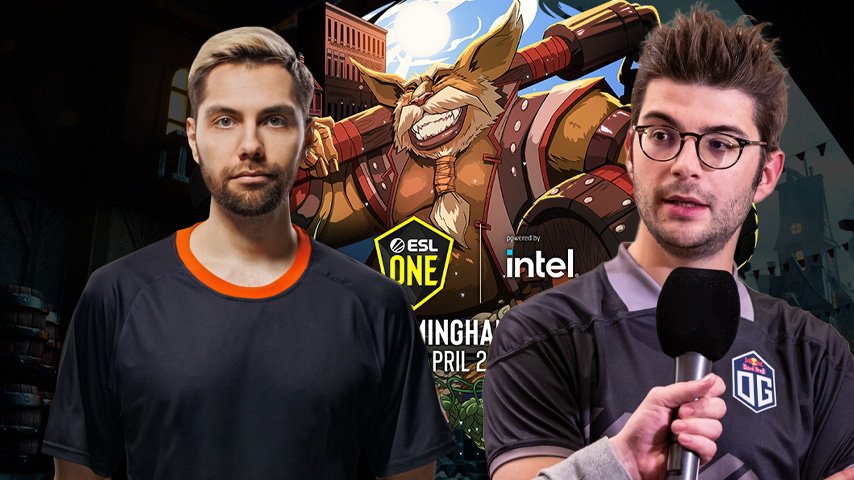 Ahilles and Ceb ESL One Birmingham