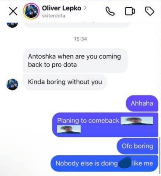 Skiter написал Dyrachyo