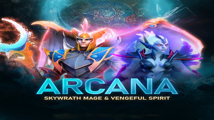 Arcanas for Vengeful Spirit and Skywrath Mage will appear in Dota