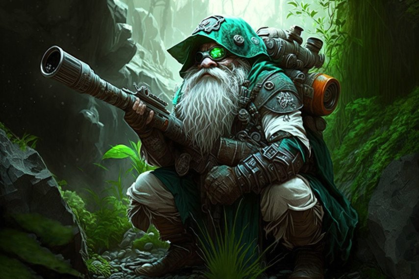 Снайпер сгенерированный ИИ