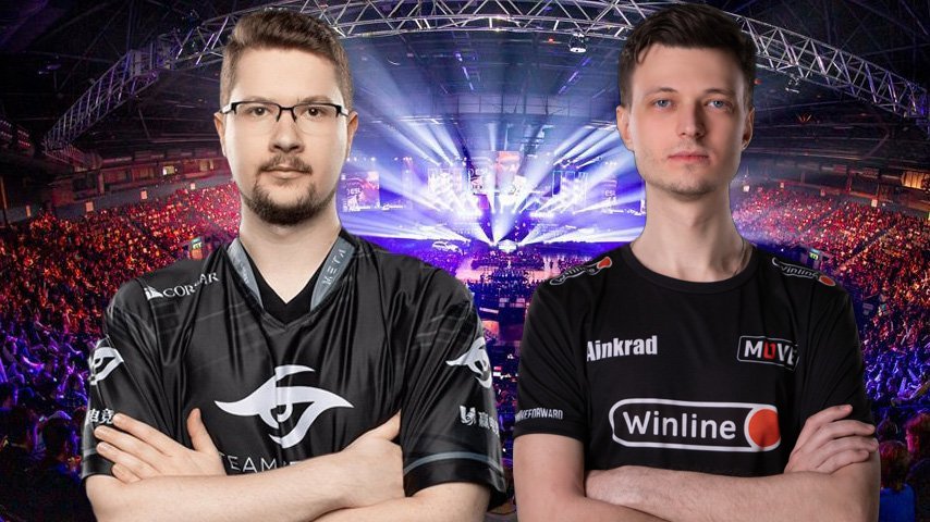 Puppey and Ainkrad Team Secret