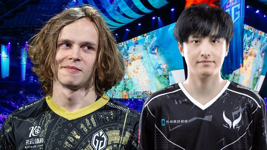 Dyrachyo and Ame Dota 2