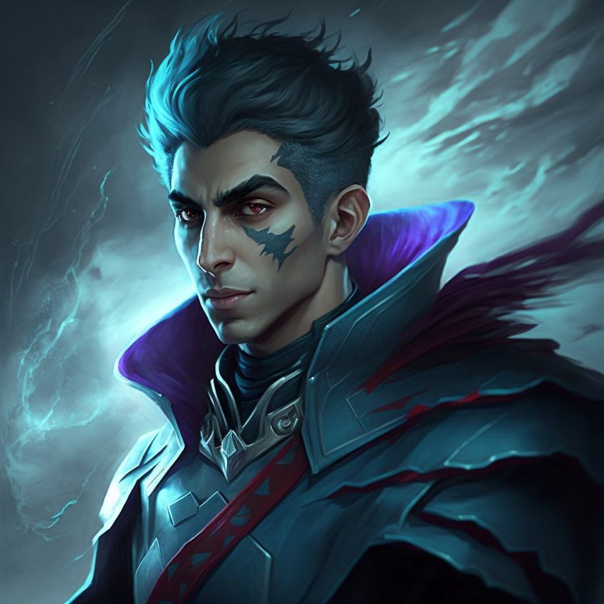 Сумаил как герой Доты 2 ИИ генерация