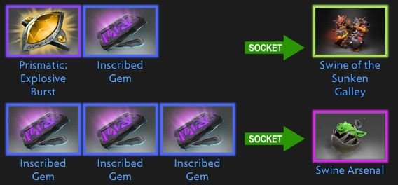 Swine of the Sunken Galley gems
