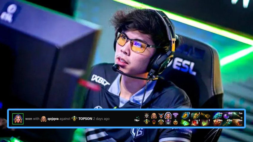 TaigaVS Topson Match