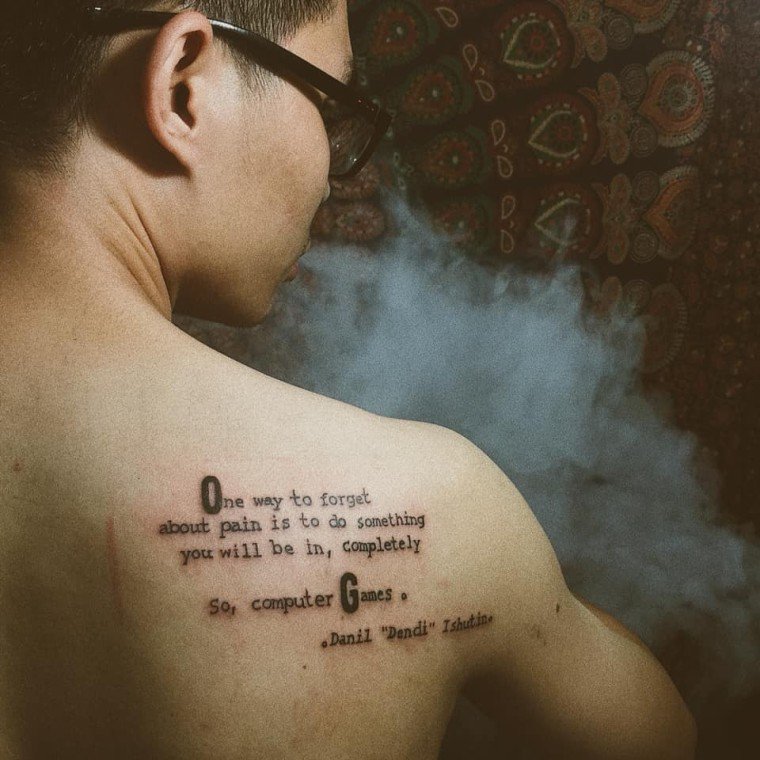 Dota 2 best tattoo