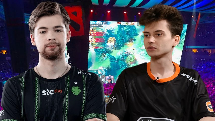 Malr1ne и RAMZES666 Dota 2