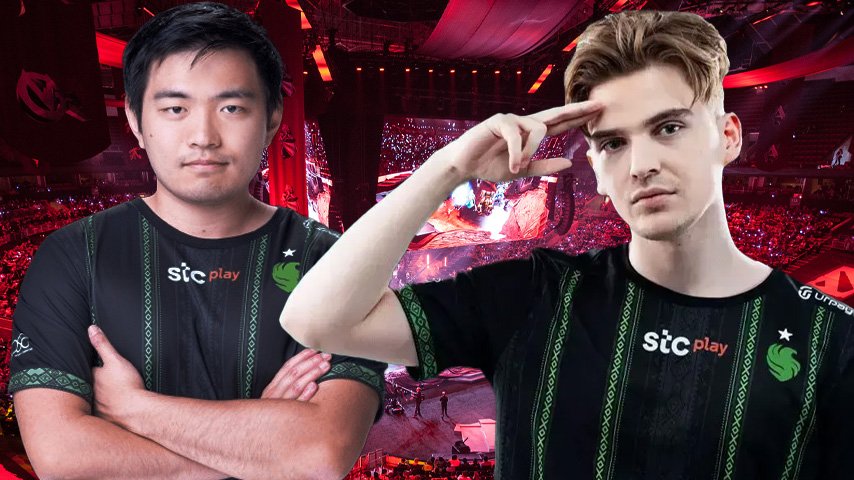 Sneyking and Skiter Team Falcons