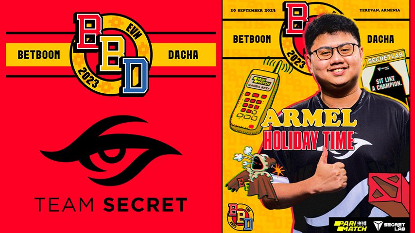 Team Secret Armel will take a break