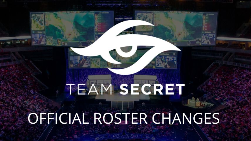 Team Secret Dota 2 roster changes