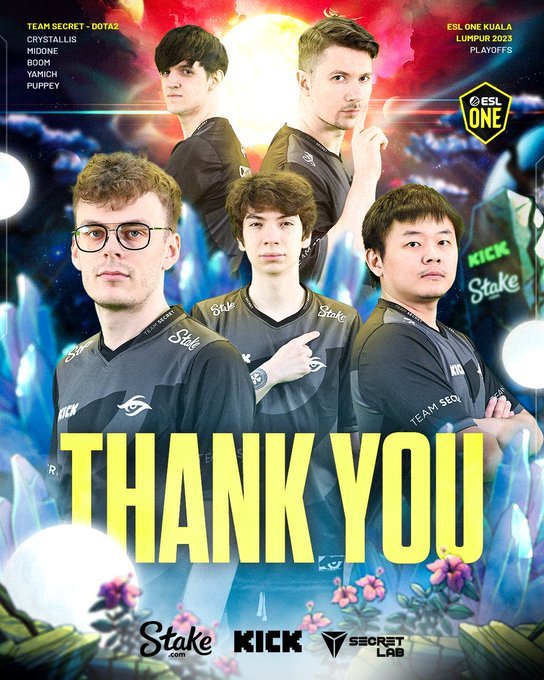 Team Secret ESL One Kuala Lumpur 2023