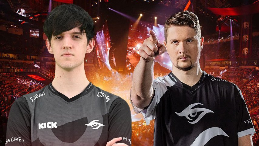 Crystallis and Puppey Team Secret