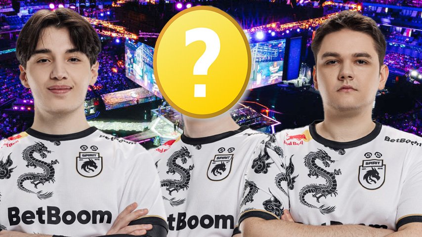 Team Spirit roster shuffle