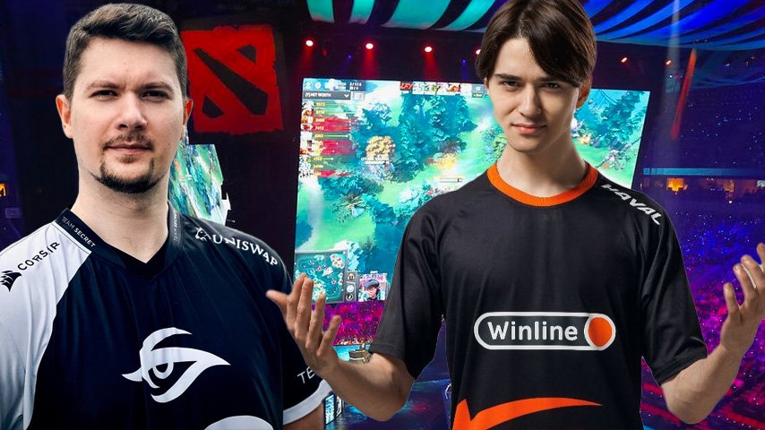 Puppey and Koma Dota 2