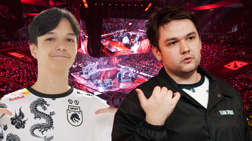 Satnic и Yatoro Team Spirit