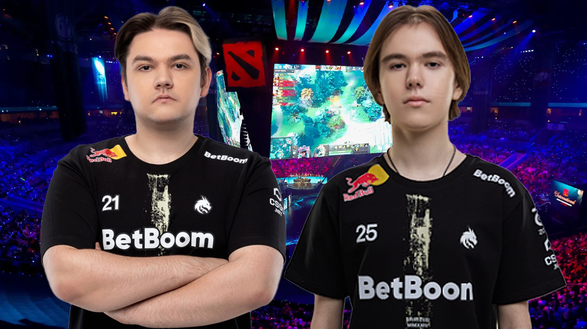 Yatoro и Donk Team Spirit