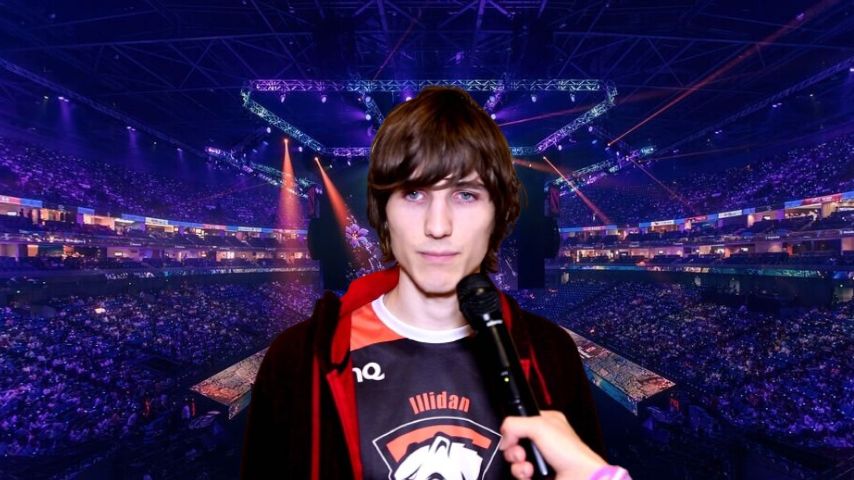 Team Spirit criticized the gameplay quality of NaVi