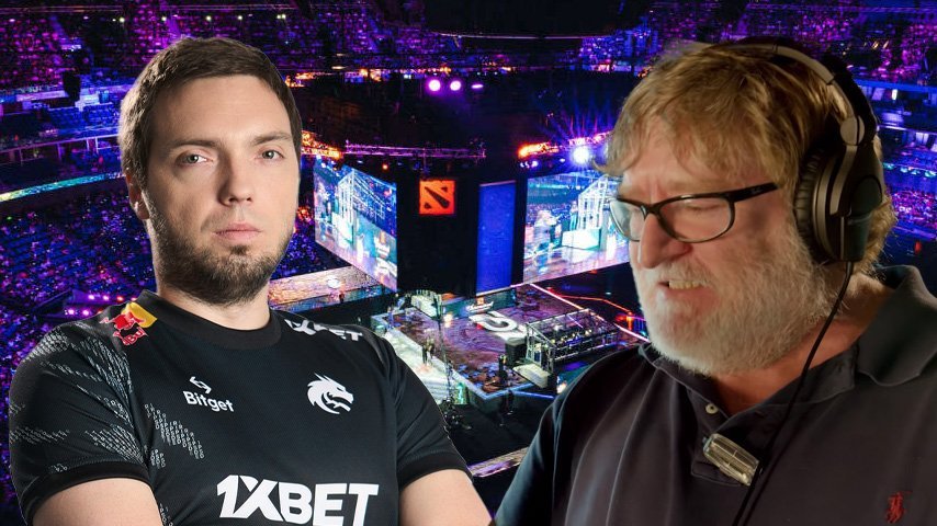 Korb3n and Gaben Dota 2