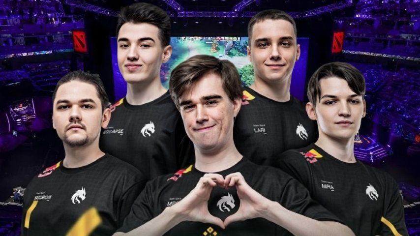 Team Spirit players switched positions