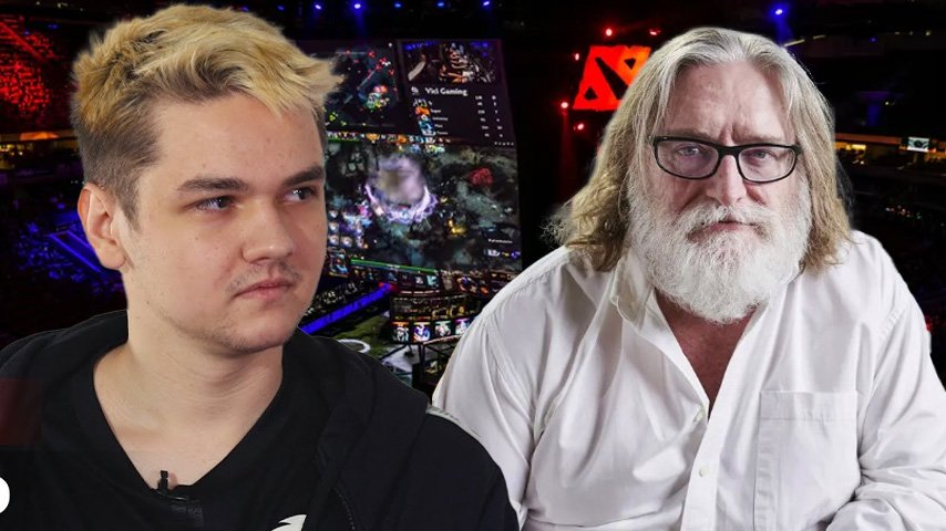 Yatoro and Gaben Dota 2