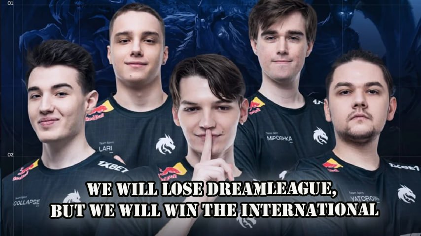 Team Spirit may deliberately lose the final matches of DreamLeague ...