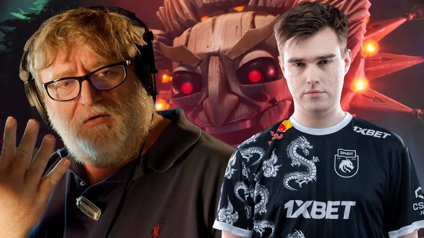 Gaben and Miposhka Dota 2