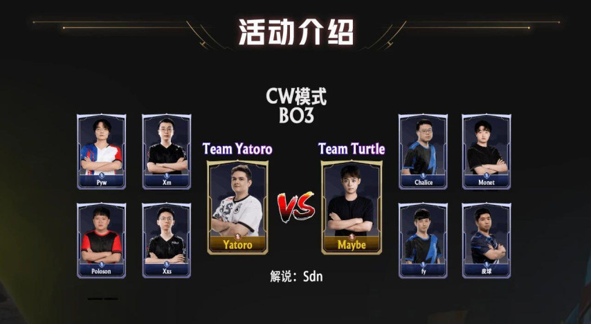 Team Yatoro will play a show match