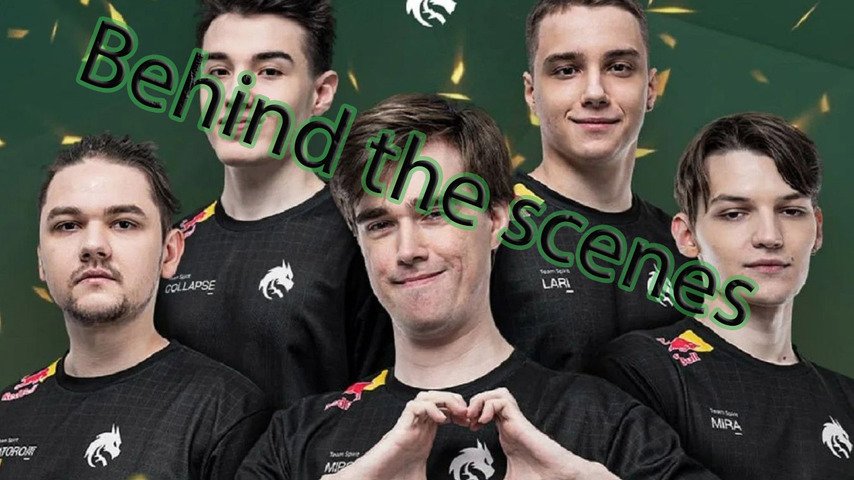 Team Spirit dota 2 behind the scenes